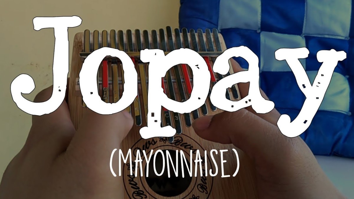 Jopay Mayonnaise Kalimba Tabs Letter & Number Notes Tutorial
