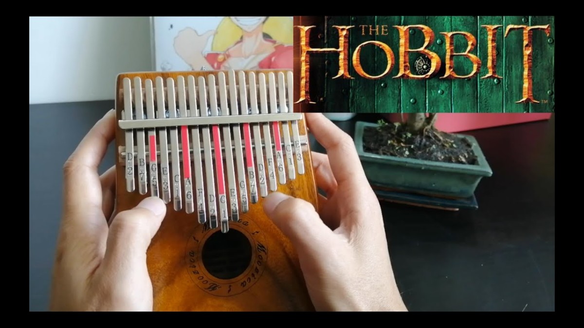 The Hobbit Misty Mountain Cold Kalimba Tabs Letter Number Notes Tutorial Kalimbatabs Net