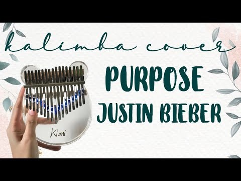 PURPOSE - Justin Bieber Kalimba Tabs Letter & Number Notes Tutorial - KalimbaTabs.net