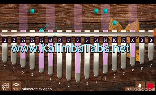 Minecraft - Sweden Advanced Kalimba Tabs video game tabs pdf notes notation Minecraft kalimba sddefault-33-640x390 Minecraft - Sweden