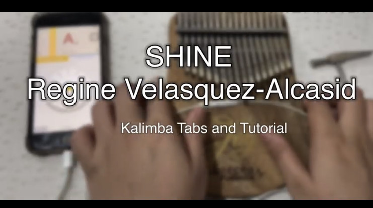 Everlasting Shine (Black Clover) Kalimba Chords/Tabs SHINE Kalimba Tabs Letter & Number Notes Tutorial - KalimbaTabs.net