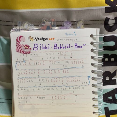 Cinderella Ost Bibbidi Bobbidi Boo 비비디바비디부 Easy Kalimba Tabs Kalimba Tabs Letter Number Notes Tutorial Kalimbatabs Net