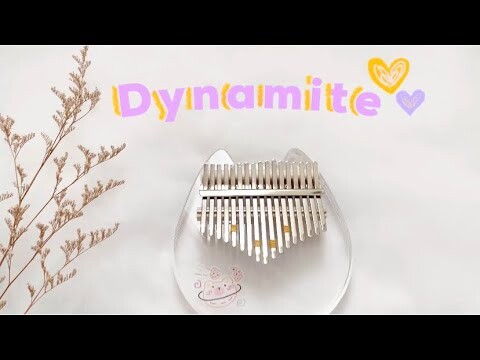 BTS (방탄소년단) - Dynamite Easy Kalimba Tabs number notes notation kpop kalimba tutorials Kalimba tabs easy bts beginner 2020 BTS (방탄소년단) - Dynamite