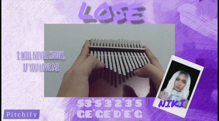 Lose - NIKI Easy Kalimba Tabs P i t c h i f y numbered niki lose lettered kalimba cover with tabs easy kalimba tabs 119953982_1076054429476359_4840610457051301900_n-06b08f47-702x390 Lose - NIKI