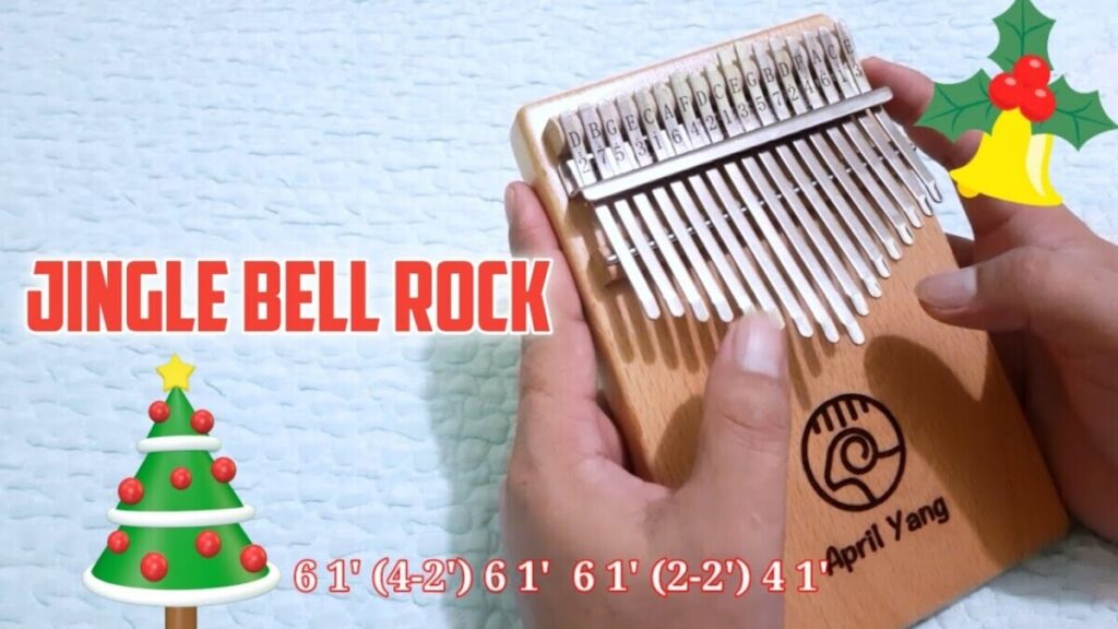 Jingle Bell Rock Kalimba Tabs Letter & Number Notes Tutorial