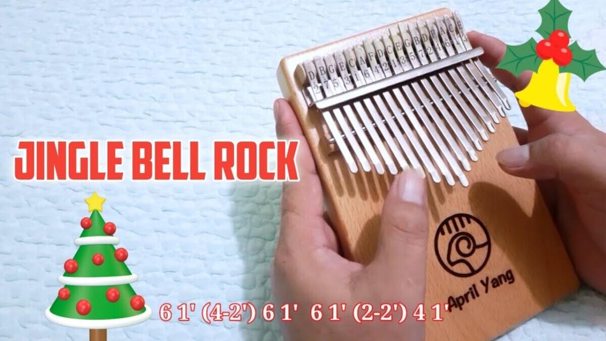Jingle Bell Rock Kalimba Tabs Letter & Number Notes Tutorial