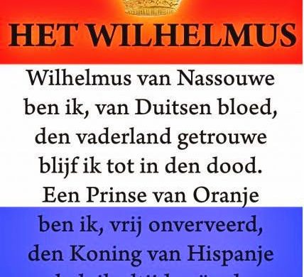 Wilhelmus-bc11ceb6-428x390 Wilhelmus, the Dutch national Anthem, by unknown 