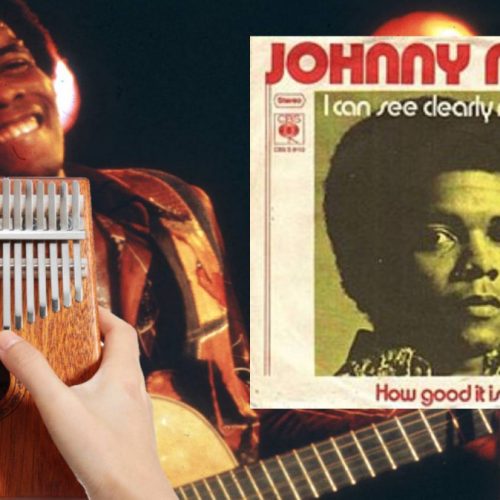 I can see clearly Lil Darkie Kalimba Tabs Letter & Number Notes