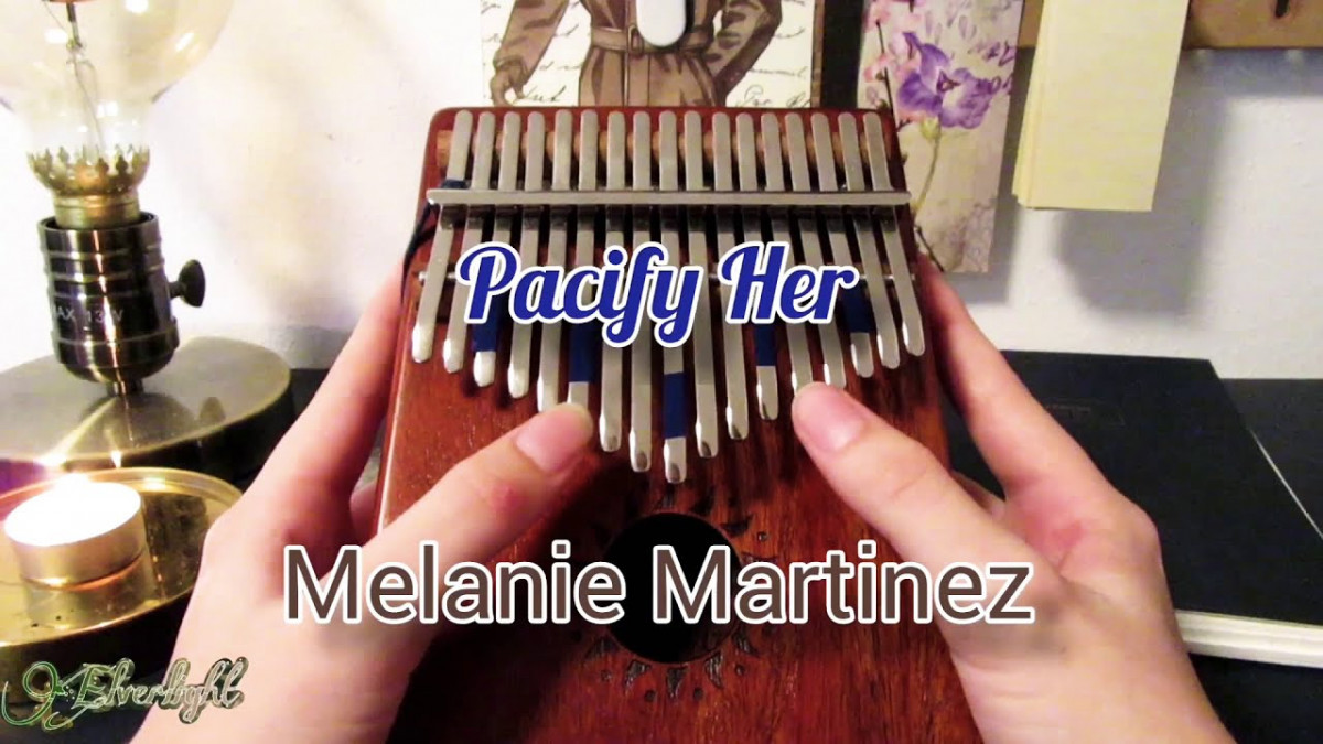 Pacify Her - Melanie Martinez Kalimba Tabs Letter &amp; Number Notes ...