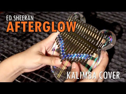 Afterglow - Ed Sheeran Kalimba Tabs Letter & Number Notes Tutorial - KalimbaTabs.net