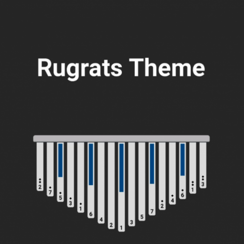 Rugrats Theme Kalimba Tabs Letter & Number Notes Tutorial