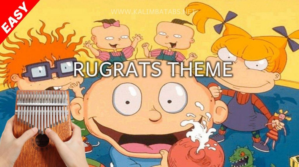 Rugrats Theme Kalimba Tabs Letter & Number Notes Tutorial