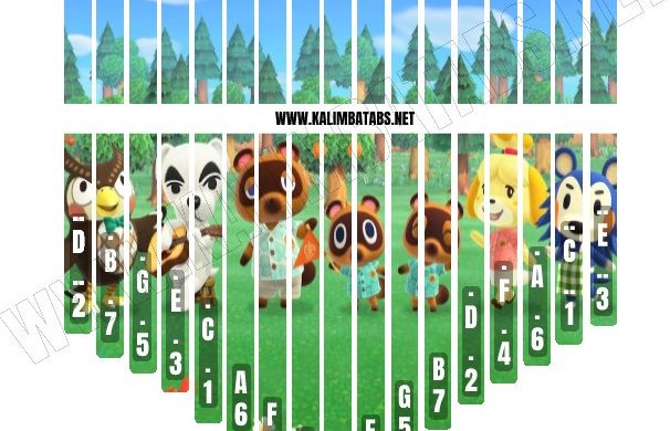 Kalimba Tine Sticker: Animal Crossing #2 Kalimba Printable Stickers animal-crossing-2-sticker-1-606x390 Kalimba Tine Sticker: Animal Crossing #2