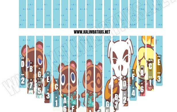 animal-crossing-sticker-616x390 Kalimba Tine Sticker: Animal Crossing #1  