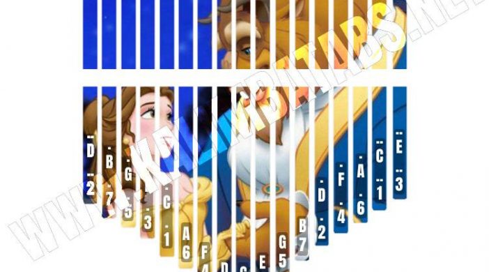 beautybeast2-702x390 Kalimba Tine Sticker: Beauty and the Beast #2 