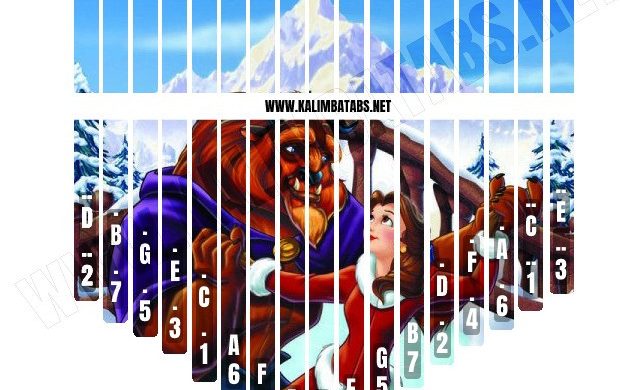 beautybeast3-620x390 Kalimba Tine Sticker: Beauty and the Beast #3 