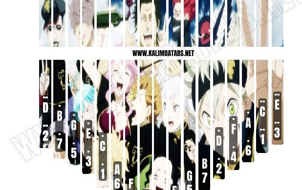 blackclover-sticker-618x390 Kalimba Tine Sticker: Black Bull Anime Black Clover  