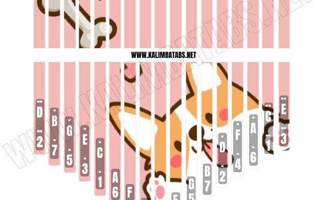 kawaii-dog-2-610x390 Kalimba Tine Sticker: Kawaii Dog 