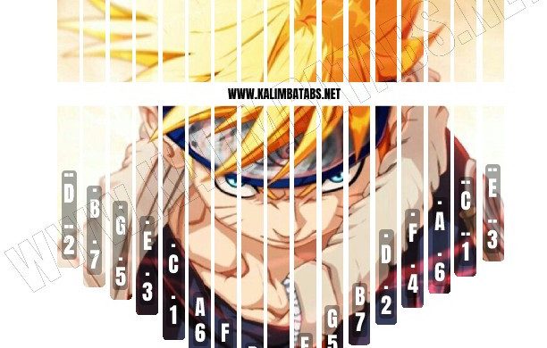 naruto-sticker-612x390 Kalimba Tine Sticker: Naruto Sticker #1 