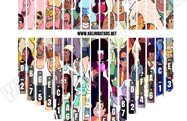 Kalimba Tine Sticker: Steven Universe #1 Kalimba Printable Stickers steven universe sticker steven-universe-sticker-602x390 Kalimba Tine Sticker: Steven Universe #1