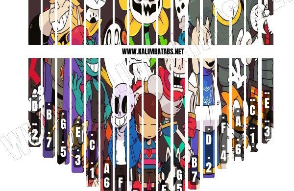 undertale-sticker-600x390 Kalimba Tine Sticker: Undertale #1 
