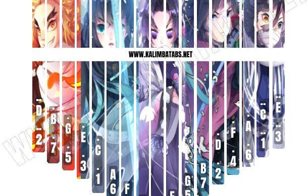 demon-slayer-hashiras-kalimba-tine-sticker-608x390 Kalimba Tine Sticker: Demon Slayer Hashiras #1  
