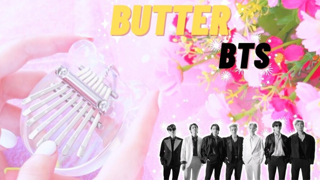 BTS - Butter Kalimba Tabs Letter & Number Notes Tutorial - KalimbaTabs.net