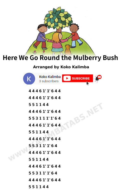 mulbery-bush-tab Here We Go Round The Mulberry Bush  