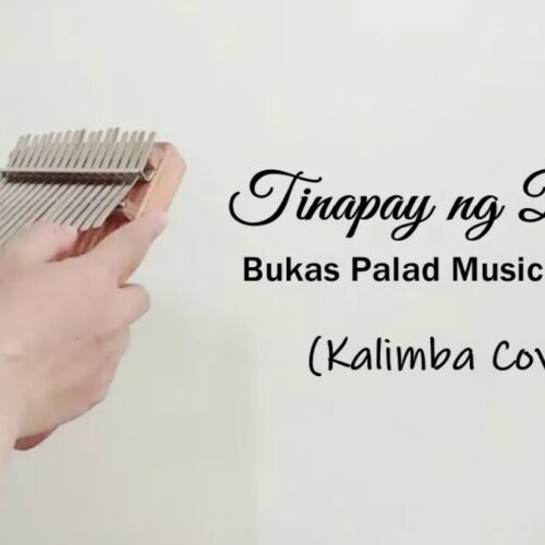 Pagiging Bukas Palad Kalimba Tabs Letter Number Notes Tutorial