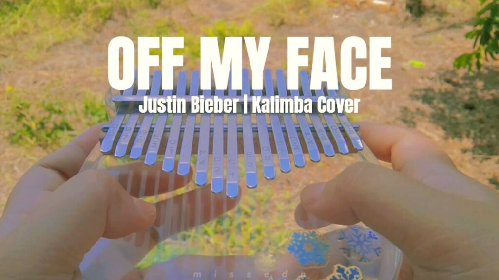 Justin Bieber - Off My Face Kalimba Tabs Letter & Number Notes Tutorial - KalimbaTabs.net