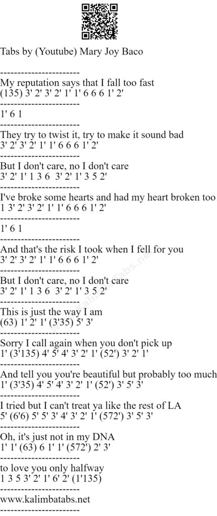LANY-dna-tabs-431x1024 LANY - DNA [Tabs+Lyrics] 