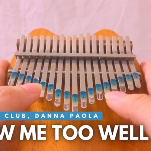 ykwim Yot club Kalimba Tabs Letter & Number Notes Tutorial