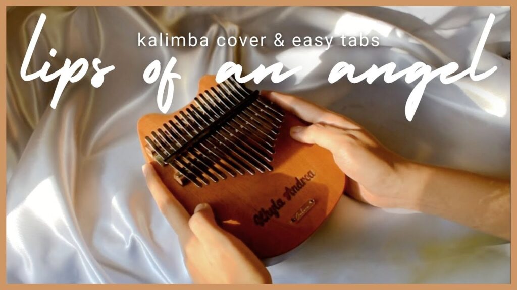 Lips of an Angel Hinder [Tabs+Lyrics] Kalimba Tabs Letter & Number Notes Tutorial