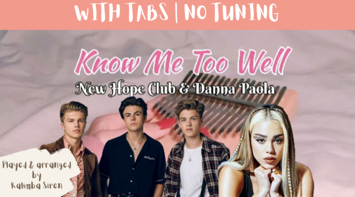 Beige-and-Brown-Tropical-Travel-Collection-YouTube-Thumbnail-18-e46bdd8c-702x390 Know Me Too Well - New Hope Club, Danna Paola | Kalimba Full Cover With Tabs & Lyrics | No Tuning 