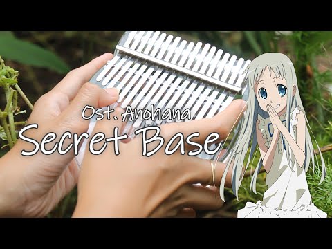 Secret Base - Anohana: The Flower We Saw That Day Kalimba Tabs Letter &  Number Notes Tutorial 