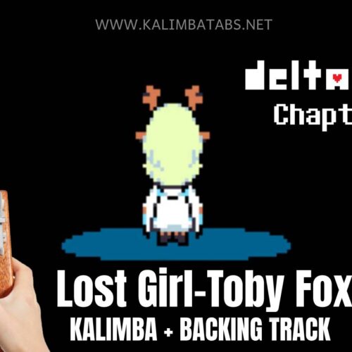 fukashigi no carte bunny girl senpai theme Kalimba Tabs Letter