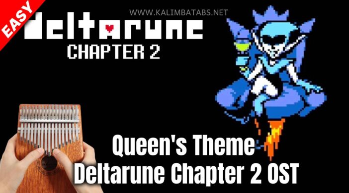 👑 Queen's Theme - Deltarune Chapter 2 OST Easy Kalimba Tabs Intermediate Kalimba Tabs video games Toby Fox queen notes kalimba tutorial Kalimba tabs kalimba chords deltarune chapter 2 Deltarune thumbnail-2021-11-06T212038.348-a5e447c5-702x390 👑 Queen's Theme - Deltarune Chapter 2 OST