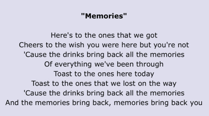 memories by maroon5 Easy Kalimba Tabs maroon5 Kalimba tabs easy beginner 43BBE134-57C9-442F-8158-AB00CD880138-4f329921-702x390 memories by maroon5