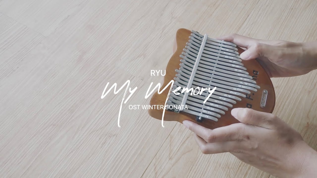 My Memory Ryu Winter Sonata Ost 21 Key Kalimba Tabs Letter Number