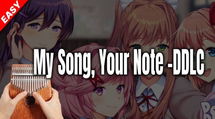 My-Song-Your-Note-DDLC-8f40667d-702x390 🖊️ Doki Doki Literature Club Plus! OST - My Song, Your Note  