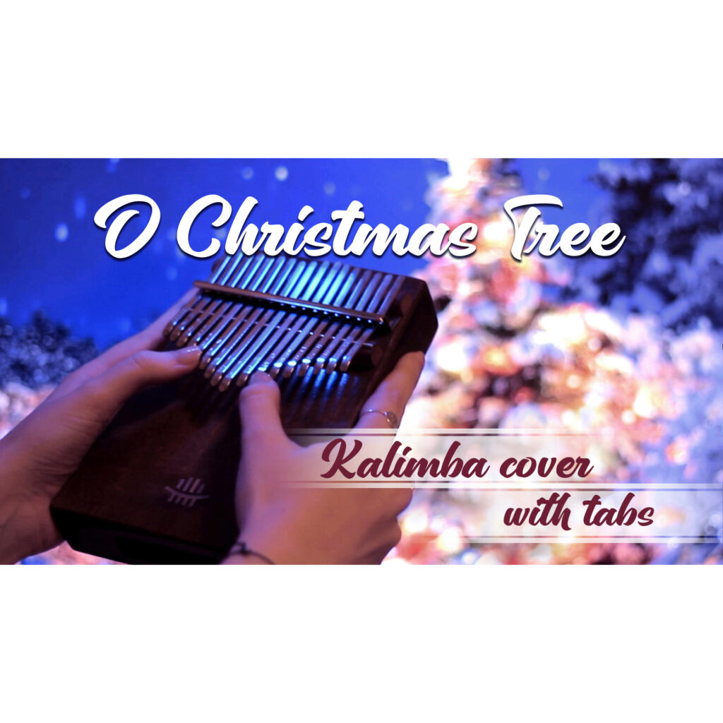 O Christmas Tree (O Tannenbaum) Kalimba Tabs Letter & Number Notes