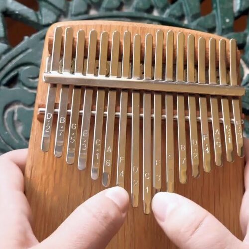 Hakuna Matata - The Lion King Kalimba Tabs Letter & Number Notes ...