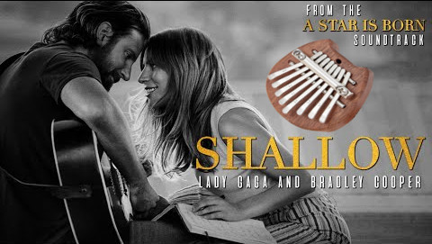 Shallow-thumb A Star is Born - Shallow - 8 key kalimba  