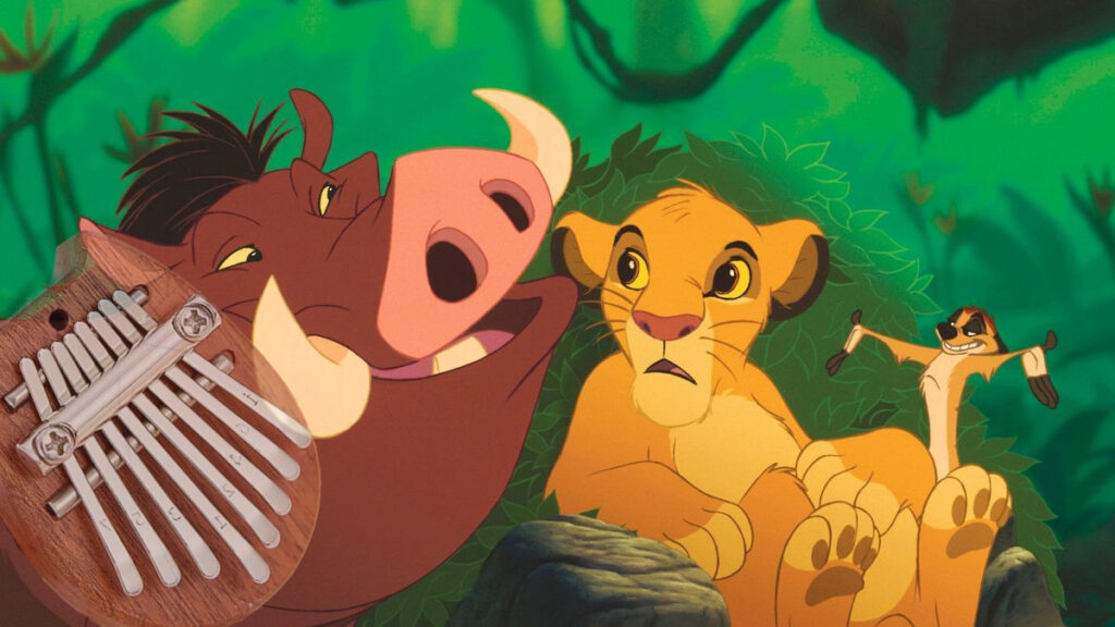 The Lion Sleeps Tonight - 8 key kalimba Kalimba Tabs Letter & Number ...