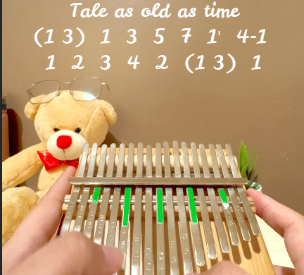 Beauty and the Beast Easy Kalimba Tabs kalimba disney Beauty And The Beast Screenshot-565-432x390 Beauty and the Beast