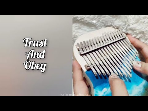 Trust and Obey - Don Moen Easy Kalimba Tabs worship kalimba Hymnal hymn Don moen trust-and-obey Trust and Obey - Don Moen