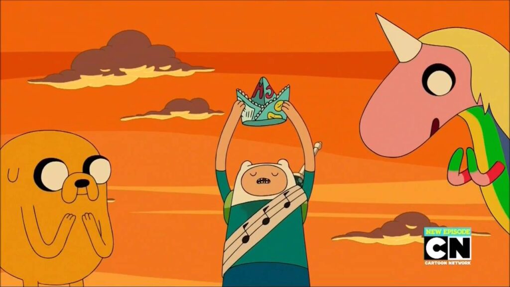 Adventure Time - I Look Up To you Kalimba Tabs Letter & Number Notes ...