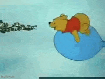 pooh Winnie The Pooh - The Little Black Rain Cloud (EASY)  