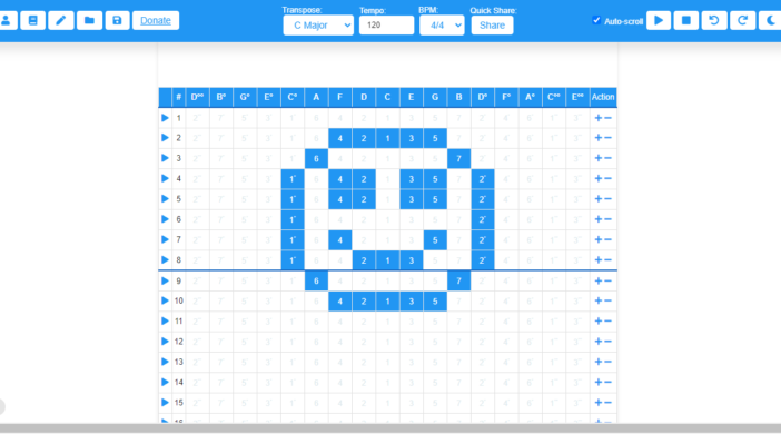 The Kalimba Tab Maker is now live! Announcements Kalimba How To's kalimba tab maker kalimba tab composer kalimba app kmaker2-702x390 The Kalimba Tab Maker is now live!