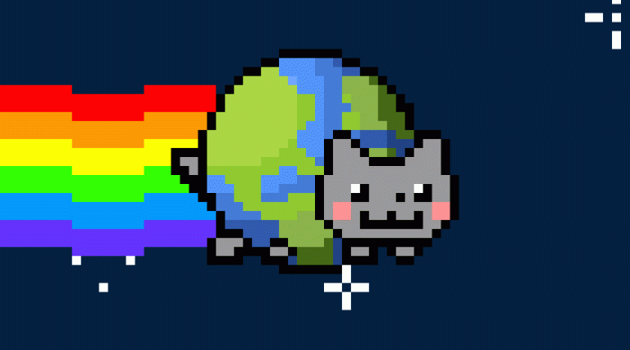 Nyan Cat Easy Kalimba Tabs viral animation utau popโtart cat nyan cat Momone Momo meme kawaii kalimba tutorial internet phenomenon daniwellP chipโtune 2011 nyancat-702x390 Nyan Cat